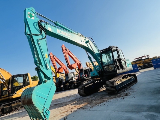 গুণ  Original Used Kobelco SK210LC-8 Hydraulic Crawer Excavator 21 Tons Secondhand Digger কারখানা