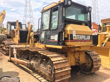 গুণ  Caterpillar D6G Second Hand Bulldozers 10.5L 3306T Engine কারখানা