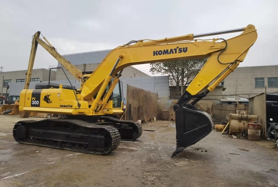 1.4m3 বালতি 30t হাইড্রোলিক ক্রলার ব্যবহৃত Komatsu Excavator PC300-7