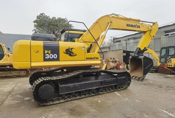 1.4m3 বালতি 30t হাইড্রোলিক ক্রলার ব্যবহৃত Komatsu Excavator PC300-7