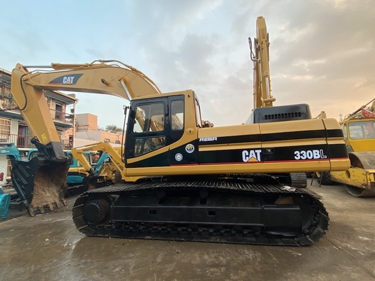 Caterpillar 330BL ব্যবহৃত CAT এক্সকাভেটর হাইড্রলিক ক্রলার টাইপ নির্মাণ যন্ত্রপাতি