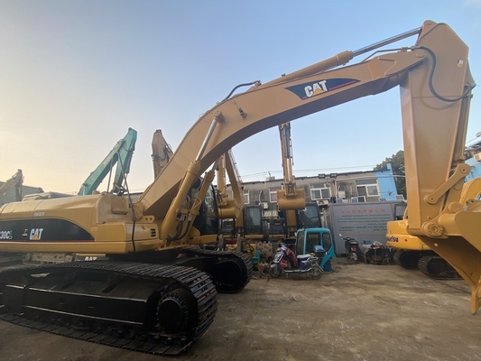 30t সেকেন্ড হ্যান্ড CAT 330CL হাইড্রোলিক ক্রলার এক্সকাভেটর 1.7m3 বালতি 35108kg