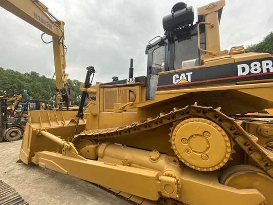Used Caterpillar D8R hydraulic crawler bulldozer, operating weight 37771kg