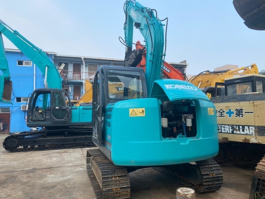 0.4m3 বালতি 6850KG সহ 7t সেকেন্ড হ্যান্ড SK75-8 হাইড্রোলিক ক্রলার এক্সকাভেটর