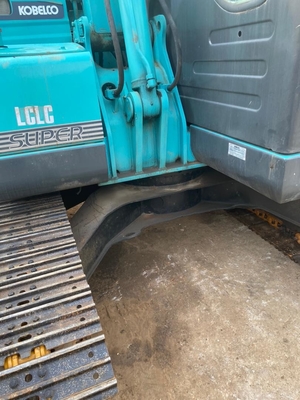 0.4m3 বালতি 6850KG সহ 7t সেকেন্ড হ্যান্ড SK75-8 হাইড্রোলিক ক্রলার এক্সকাভেটর