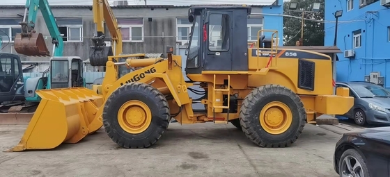 16800kg কাজের ওজন সহ Liugong হুইল লোডার CLG856 ব্যবহৃত