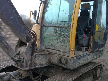মিনি ব্যবহৃত ভলভো Excavator EC55 0.14cbm Original Turbo সহ বালতি ক্ষমতা