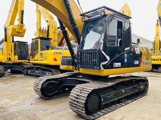 সেকেন্ড হ্যান্ড CAT Caterpillar 320D হাইড্রোলিক ক্রলার এক্সক্যাভেটর 20 টন