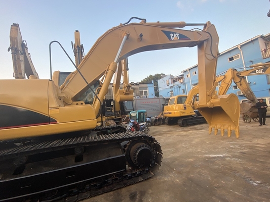 মূল জাপান Cat 330C সেকেন্ড হ্যান্ড খননকারী, Caterpillar ব্যবহৃত ট্র্যাক খননকারী 30 টন