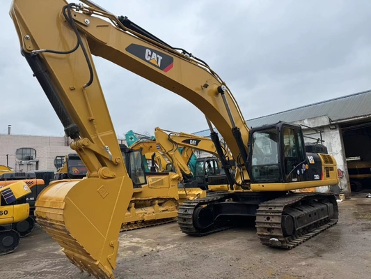 মূল জাপান Cat 336D সেকেন্ড হ্যান্ড এক্সক্যাভারেটর, Caterpillar Used Track Excavator 36 Ton