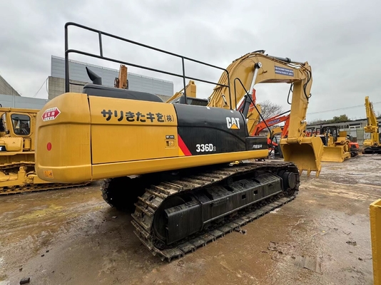 মূল জাপান Cat 336D সেকেন্ড হ্যান্ড এক্সক্যাভারেটর, Caterpillar Used Track Excavator 36 Ton