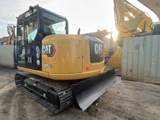মূল জাপান Cat 307E সেকেন্ড হ্যান্ড এক্সক্যাভারেটর, Caterpillar ব্যবহৃত ট্র্যাক এক্সক্যাভারেটর 7 টন
