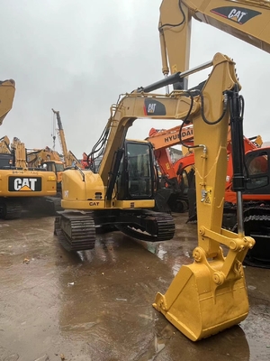 মূল জাপান Cat 308D সেকেন্ড হ্যান্ড এক্সক্যাভারেটর, Caterpillar ব্যবহৃত ট্র্যাক এক্সক্যাভারেটর 8 টন