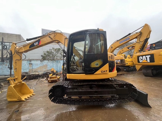মূল জাপান Cat 308D সেকেন্ড হ্যান্ড এক্সক্যাভারেটর, Caterpillar ব্যবহৃত ট্র্যাক এক্সক্যাভারেটর 8 টন