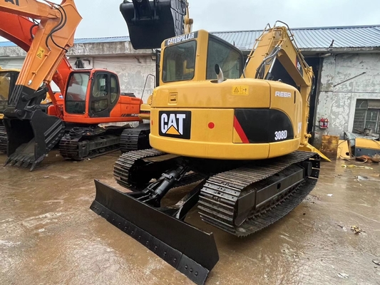 মূল জাপান Cat 308D সেকেন্ড হ্যান্ড এক্সক্যাভারেটর, Caterpillar ব্যবহৃত ট্র্যাক এক্সক্যাভারেটর 8 টন