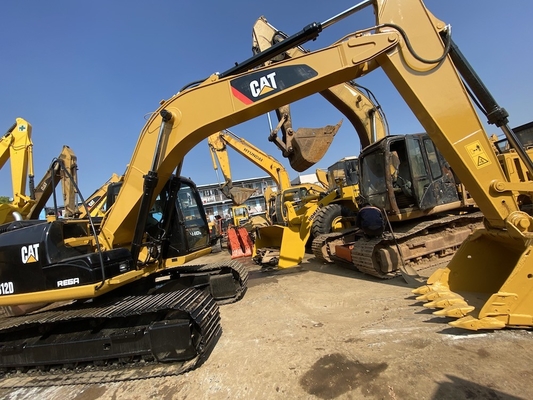 মূল জাপান Cat 312D সেকেন্ড হ্যান্ড হাইড্রোলিক ক্রলার এক্সক্যাভেটর, Caterpillar ব্যবহৃত ট্র্যাক এক্সক্যাভেটর 12 টন