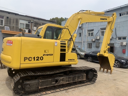 12 টন মূল জাপান ব্যবহৃত Komatsu PC120-6 ক্রলার খননকারী বিক্রয়ের জন্য