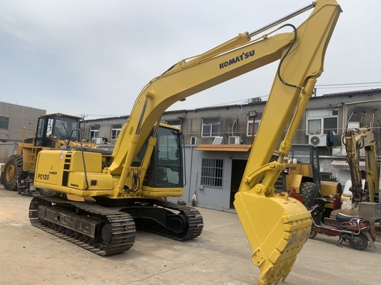 12 টন মূল জাপান ব্যবহৃত Komatsu PC120-6 ক্রলার খননকারী বিক্রয়ের জন্য