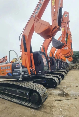 20 টন মূল জাপান ব্যবহৃত হিটাচি ZX200 ক্রলার খননকারী 109.6KW ইঞ্জিন শক্তি এবং 0.8 m3 বালতি ক্ষমতা সহ