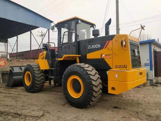 ৩-৫ টন ব্যবহৃত লিউগং ZL50CN চাকা লোডার ১.৮-৫.৬cbm বালতি লোডার