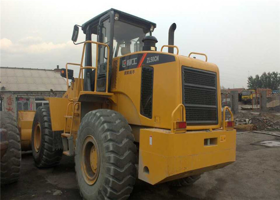 ৩-৫ টন ব্যবহৃত লিউগং ZL50CN চাকা লোডার ১.৮-৫.৬cbm বালতি লোডার