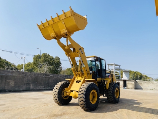 ব্যবহৃত CAT 966H চাকা লোডার 3.4-4.2 m3 বালতি লোডার