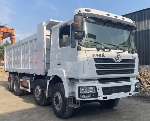 ব্যবহৃত SHACMAN F3000 8X4 6X4 ভারী ডাম্প ট্রাক 12 টায়ার 400HP ডাম্পার