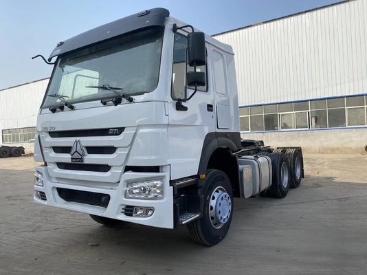 ব্যবহৃত সিনোট্রাক হাওও 371hp ট্রাক ট্র্যাক্টর ট্রেলার হেড 6x4 বিক্রয়ের জন্য