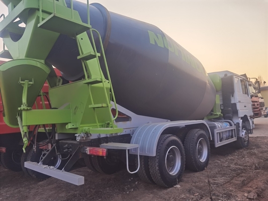 সেকেন্ড হ্যান্ড SHACMAN F3000 কংক্রিট মিশ্রণ ট্রাক 6x4 340HP ব্যবহৃত কংক্রিট মিশ্রণ ট্রাক