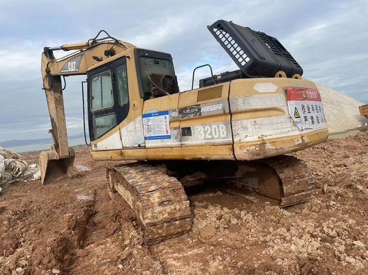 মূল জাপান Cat 320b সেকেন্ড হ্যান্ড এক্সক্যাভারেটর, Caterpillar ব্যবহৃত ট্র্যাক এক্সক্যাভারেটর 20 টন