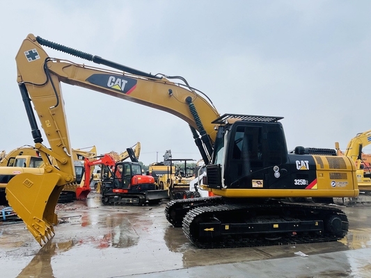 সেকেন্ড হ্যান্ড CAT Caterpillar 325D হাইড্রোলিক ক্রলার এক্সক্যাভেটর 25 টন সুন্দর ব্যবহৃত এক্সক্যাভেটর উপলব্ধ