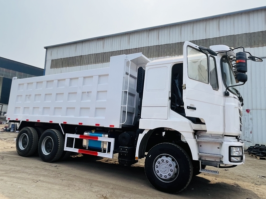 ব্যবহৃত SHACMAN F3000 6X4 ভারী ডাম্প ট্রাক 10 টায়ার 300HP ডাম্পার