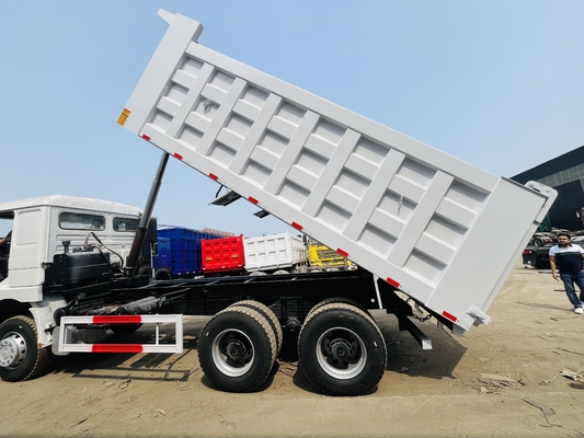 ব্যবহৃত SHACMAN F3000 6X4 ভারী ডাম্প ট্রাক 10 টায়ার 300HP ডাম্পার