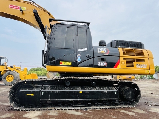 সেকেন্ড হ্যান্ড নির্মাণ যন্ত্রপাতি ব্যবহৃত CAT 336D খনির খননকারী 2m3 বালতি সহ