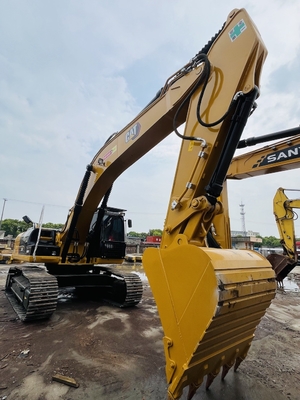 সেকেন্ড হ্যান্ড নির্মাণ যন্ত্রপাতি ব্যবহৃত CAT 336D খনির খননকারী 2m3 বালতি সহ