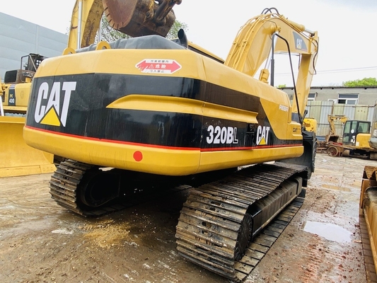 মূল জাপান Cat 320b সেকেন্ড হ্যান্ড এক্সক্যাভারেটর, Caterpillar ব্যবহৃত ট্র্যাক এক্সক্যাভারেটর 20 টন