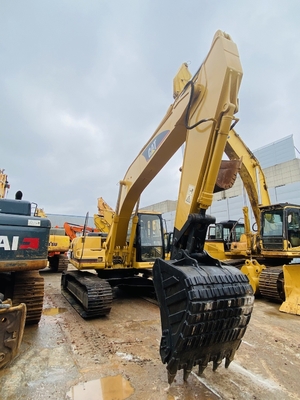 মূল জাপান Cat 320b সেকেন্ড হ্যান্ড এক্সক্যাভারেটর, Caterpillar ব্যবহৃত ট্র্যাক এক্সক্যাভারেটর 20 টন