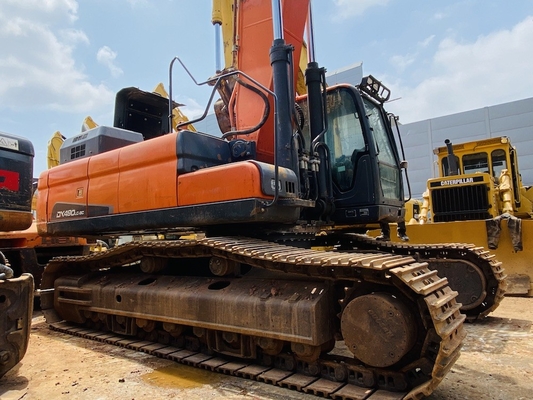 ৪৯ টন মূল ব্যবহৃত Doosan DX490LC-9C ক্রলার এক্সক্যাভার সেকেন্ড হ্যান্ড ২.৭২ মি3 বালতি ধারণক্ষমতা সহ