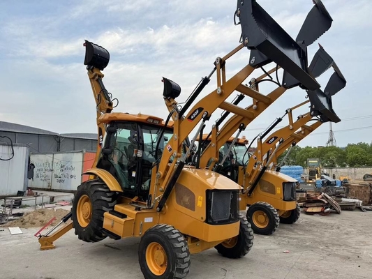 ব্যবহৃত CAT Caterpillar 420F ব্যাকহো লোডার হাইড্রোলিক মেশিন সেকেন্ড হ্যান্ড CAT ব্যাকহো এক্সক্যাভেটর