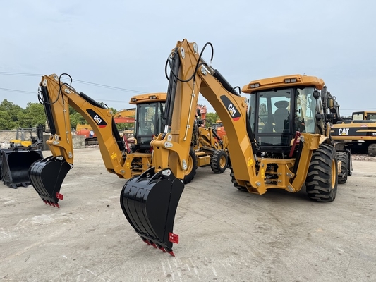 ব্যবহৃত CAT Caterpillar 420F ব্যাকহো লোডার হাইড্রোলিক মেশিন সেকেন্ড হ্যান্ড CAT ব্যাকহো এক্সক্যাভেটর