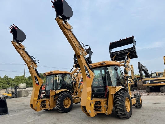 ব্যবহৃত CAT Caterpillar 420F ব্যাকহো লোডার হাইড্রোলিক মেশিন সেকেন্ড হ্যান্ড CAT ব্যাকহো এক্সক্যাভেটর