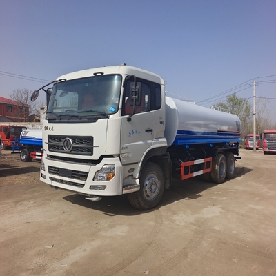 20 m3 245hp সেকেন্ড হ্যান্ড কিনল্যান্ড ডংফেং 6x4 স্প্রিংকলার ওয়াটার ট্যাঙ্ক ট্রাক ব্যবহৃত ওয়াটার ট্যাঙ্ক ট্রাক