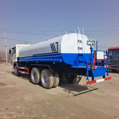 20 m3 245hp সেকেন্ড হ্যান্ড কিনল্যান্ড ডংফেং 6x4 স্প্রিংকলার ওয়াটার ট্যাঙ্ক ট্রাক ব্যবহৃত ওয়াটার ট্যাঙ্ক ট্রাক
