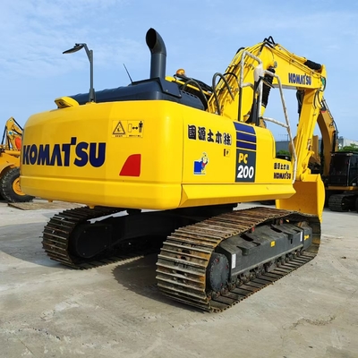 20 টন মূল জাপান ব্যবহৃত Komatsu PC200-8 হাইড্রোলিক ক্রলার খননকারী