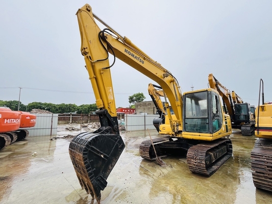12 টন জাপান মেড ইউসড কমাতসু PC120-6 এক্সক্যাভেটর সেকেন্ড হ্যান্ড কমাতসু হাইড্রোলিক ক্রলার Digger