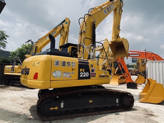 ১০০% মূল ব্যবহৃত কমাতসু এক্সক্যাভেটর PC220-8 ক্রাউয়ার এক্সক্যাভেটর PC200/PC220/PC300
