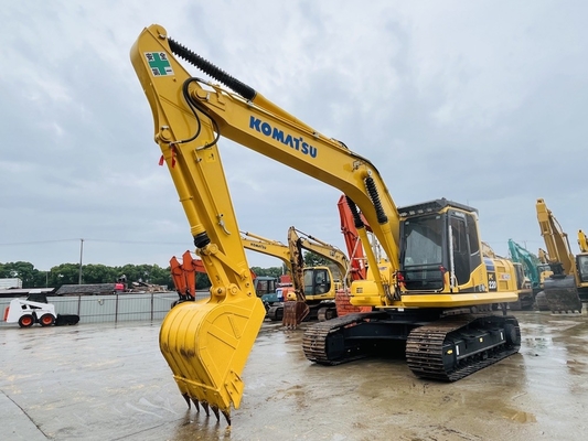 সেকেন্ড হ্যান্ড কমাতসু PC220-8 হাইড্রোলিক ক্রাভার এক্সক্যাভার ব্যাকহো ব্যবহৃত 22 টন খননকারী নির্মাণ যন্ত্রপাতি