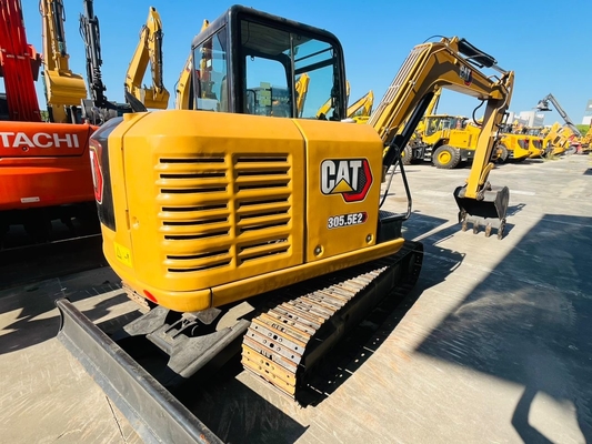 মিনি এক্সক্যাভেটর অরিজিনাল জাপান CAT 305.5E2 ব্যবহৃত হাইড্রোলিক ক্রলার এক্সক্যাভেটর 5 টন সেকেন্ড হ্যান্ড ক্যাটারপিলার এক্সক্যাভেটর