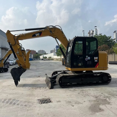 ৮ টন CAT 308E2 সেকেন্ড হ্যান্ড ক্যাটারপিলার এক্সক্যাভেটর জাপান মেড ইউসড CAT ক্রলার এক্সক্যাভেটর নির্মাণ যন্ত্রপাতি