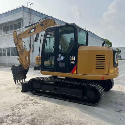 ৮ টন CAT 308E2 সেকেন্ড হ্যান্ড ক্যাটারপিলার এক্সক্যাভেটর জাপান মেড ইউসড CAT ক্রলার এক্সক্যাভেটর নির্মাণ যন্ত্রপাতি